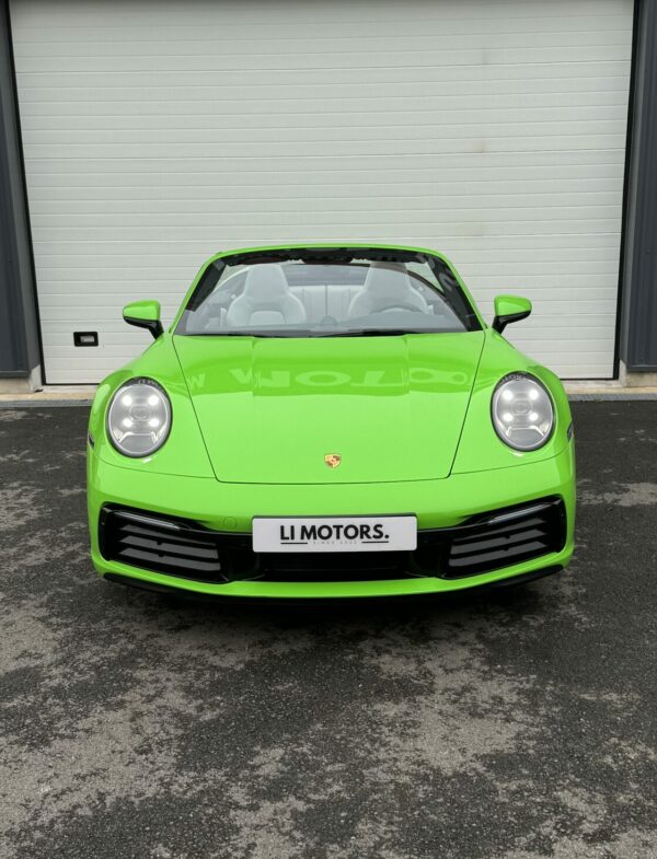 Porsche-911-Carrera-S-Type-922 Cabriolet-vert-lezard