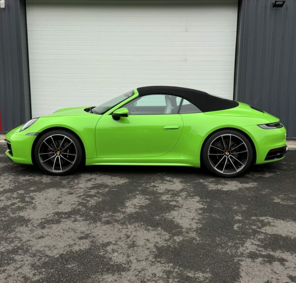 Porsche-911-Carrera-S-Type-922 Cabriolet-vert-lezard