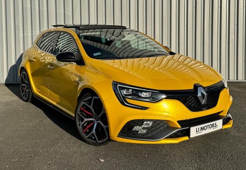 renault megane 4 RS Trophy jaune Sirius